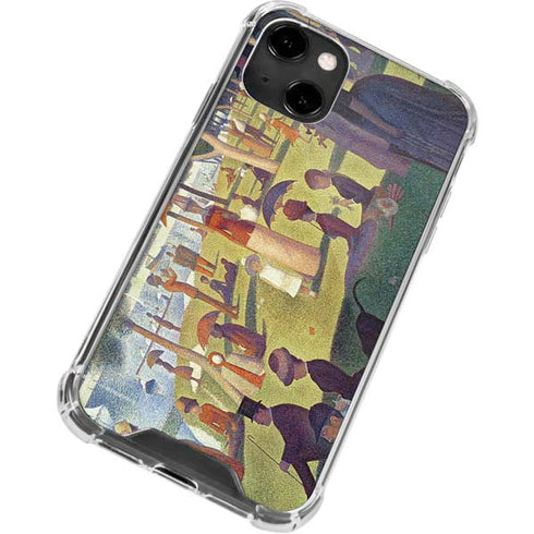 Georges Seurat Sunday Afternoon on the Island of La Grande Jatte iPhone 14 Clear Case