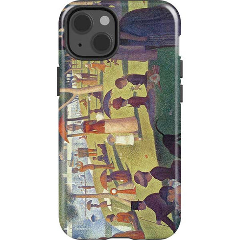 Georges Seurat Sunday Afternoon on the Island of La Grande Jatte iPhone 15 Impact Case
