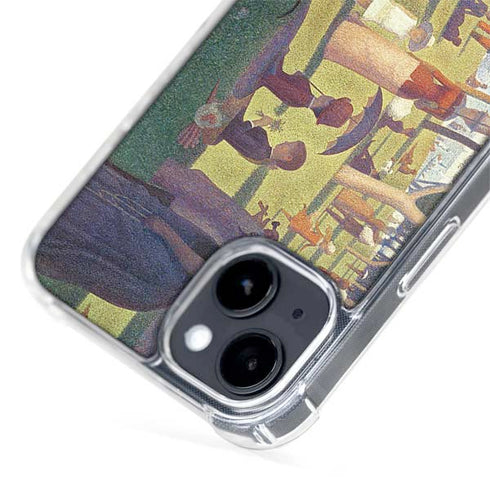 Georges Seurat Sunday Afternoon on the Island of La Grande Jatte iPhone 15 Plus MagSafe Case
