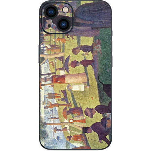 Georges Seurat Sunday Afternoon on the Island of La Grande Jatte iPhone 15 Plus Skin