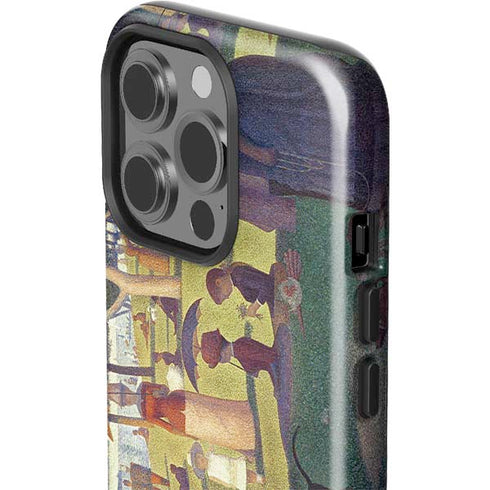 Georges Seurat Sunday Afternoon on the Island of La Grande Jatte iPhone 14 Pro Impact Case