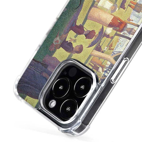 Georges Seurat Sunday Afternoon on the Island of La Grande Jatte iPhone 15 Pro Max MagSafe Case