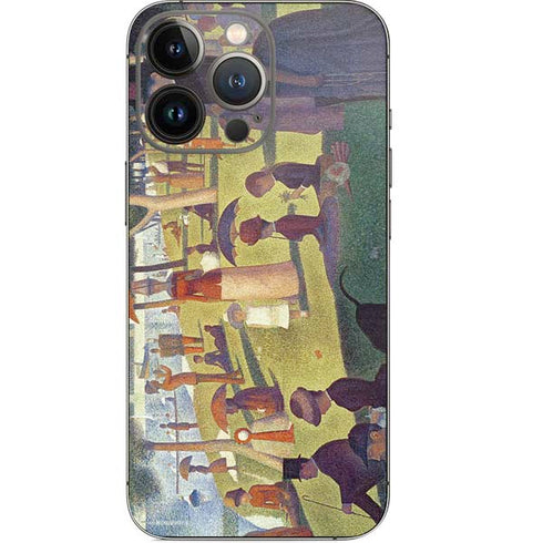 Georges Seurat Sunday Afternoon on the Island of La Grande Jatte iPhone 14 Pro Skin