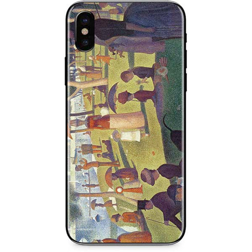 Georges Seurat Sunday Afternoon on the Island of La Grande Jatte iPhone XS Max Skin