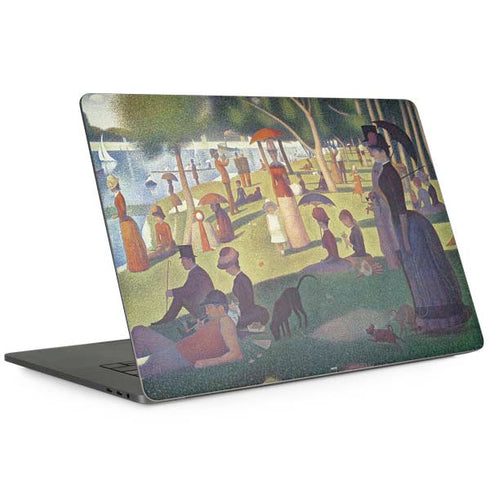 Georges Seurat Sunday Afternoon on the Island of La Grande Jatte Apple MacBook Pro 15-inch Skin