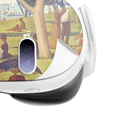 Georges Seurat Sunday Afternoon on the Island of La Grande Jatte Meta Quest 3 Skin