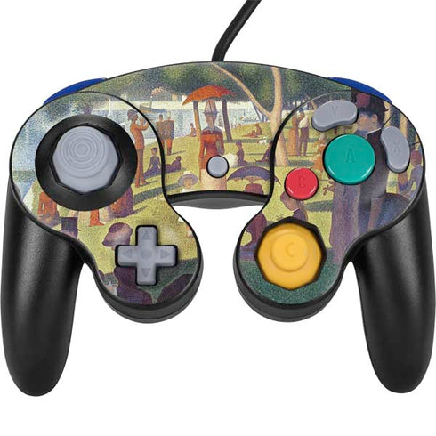 Georges Seurat Sunday Afternoon on the Island of La Grande Jatte Nintendo GameCube Controller Skin