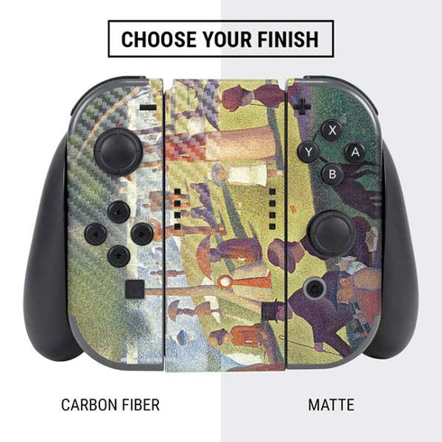 Georges Seurat Sunday Afternoon on the Island of La Grande Jatte Nintendo Switch Bundle Skin