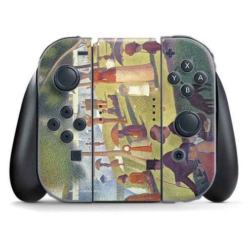 Georges Seurat Sunday Afternoon on the Island of La Grande Jatte Nintendo Switch (2017-2021) Joy-Con Controller Skin