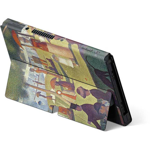 Georges Seurat Sunday Afternoon on the Island of La Grande Jatte Nintendo Switch OLED (2021) Skin