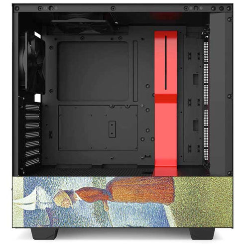 Georges Seurat Sunday Afternoon on the Island of La Grande Jatte NZXT H510 Compact ATX Mid-Tower Case Skin