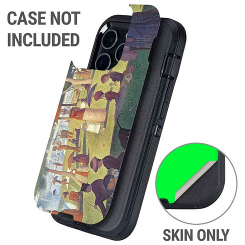 Georges Seurat Sunday Afternoon on the Island of La Grande Jatte Otterbox Defender iPhone Skin