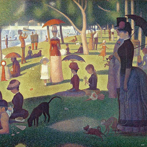 Georges Seurat Sunday Afternoon on the Island of La Grande Jatte PS4 Console Skin