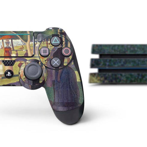 Georges Seurat Sunday Afternoon on the Island of La Grande Jatte PS4 Pro Bundle Skin