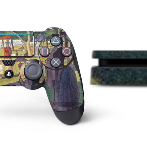 Georges Seurat Sunday Afternoon on the Island of La Grande Jatte PS4 Slim Bundle Skin
