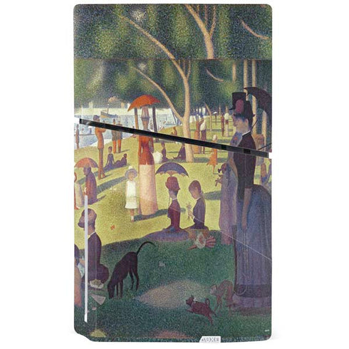 Georges Seurat Sunday Afternoon on the Island of La Grande Jatte PS5 Slim Disk Console Skin