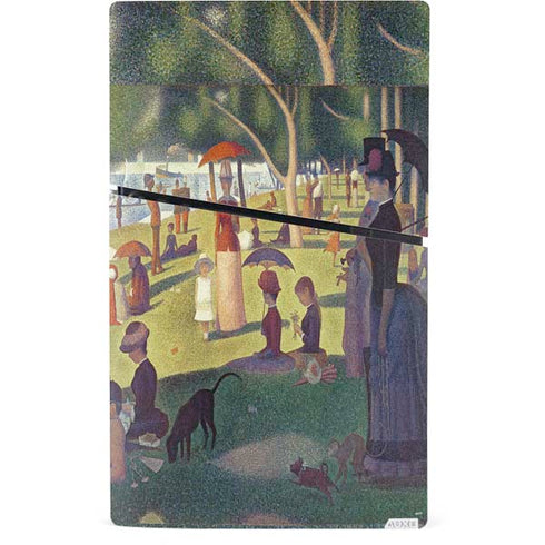 Georges Seurat Sunday Afternoon on the Island of La Grande Jatte PS5 Slim Digital Edition Bundle Skin