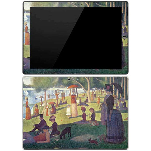 Georges Seurat Sunday Afternoon on the Island of La Grande Jatte Surface Pro 3 Skin