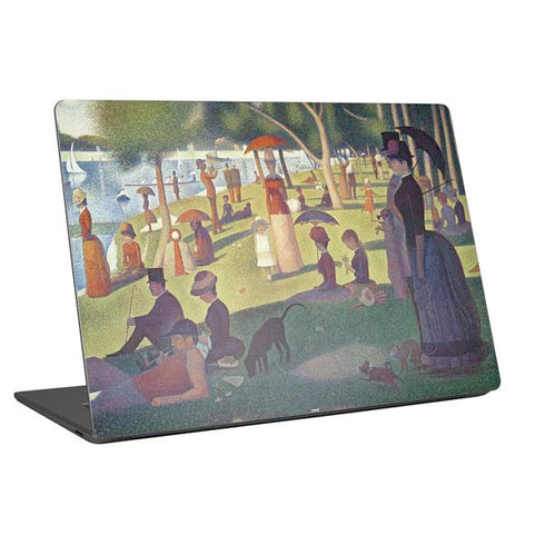 Georges Seurat Sunday Afternoon on the Island of La Grande Jatte Universal Laptop 15in (12.2 x 8.8in) Skin