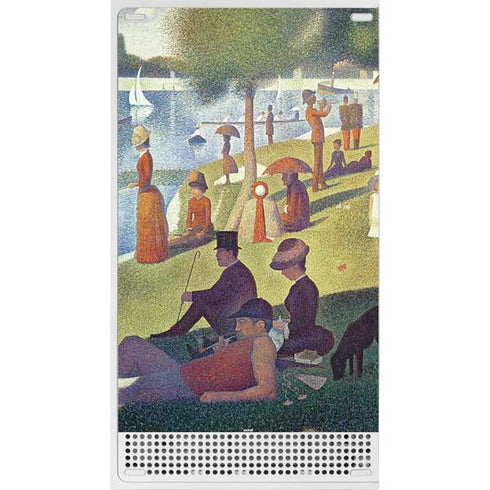 Georges Seurat Sunday Afternoon on the Island of La Grande Jatte Xbox Series S Console Skin