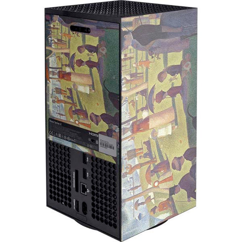 Georges Seurat Sunday Afternoon on the Island of La Grande Jatte Xbox Series X Console Skin