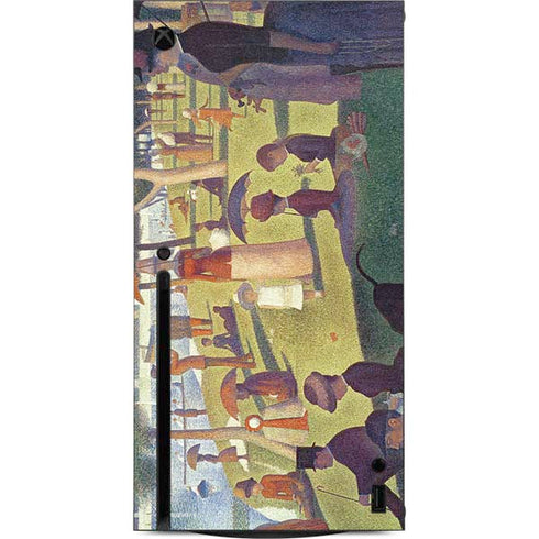 Georges Seurat Sunday Afternoon on the Island of La Grande Jatte Xbox Series X Console Skin