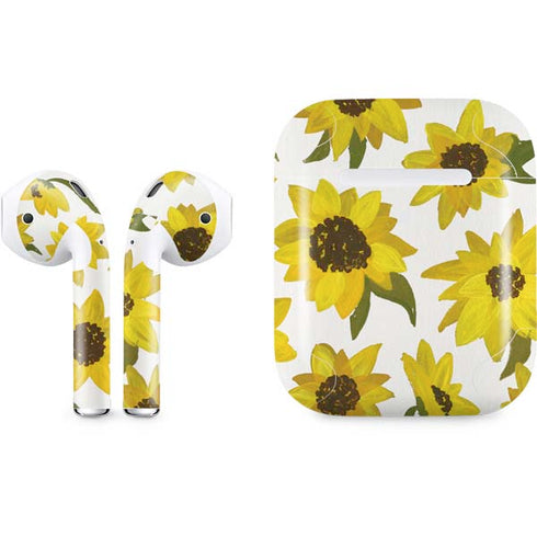 Cat Coq Sunflower Acrylic Apple AirPods 2 Skin