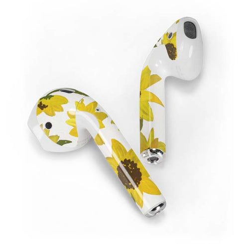 Cat Coq Sunflower Acrylic Apple AirPods Skin