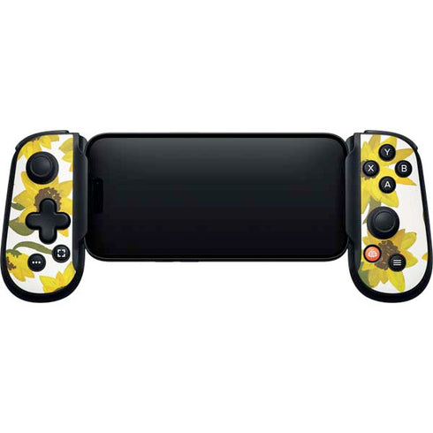 Sunflower Acrylic by Cat Coq Backbone One for iPhone Game Controller Skin