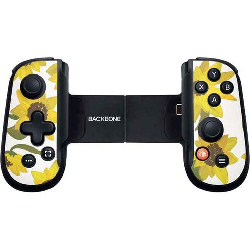 Sunflower Acrylic by Cat Coq Backbone One for iPhone Game Controller Skin