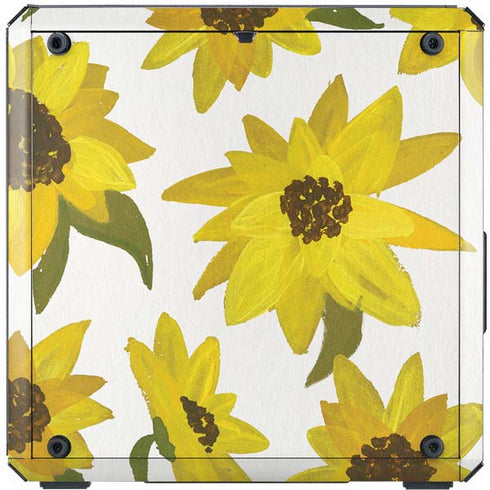 Cat Coq Sunflower Acrylic Cooler Master MasterBox Q300L Mini Tower Skin