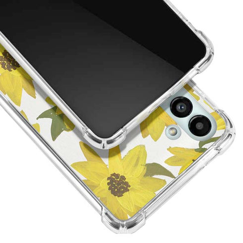 Cat Coq Sunflower Acrylic Galaxy A13 5G Clear Case