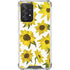Cat Coq Sunflower Acrylic Galaxy A52 5G Clear Case