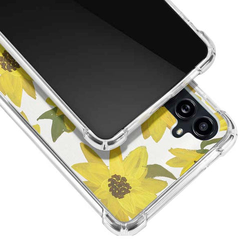 Sunflower Acrylic by Cat Coq Galaxy A54 5G Clear Case