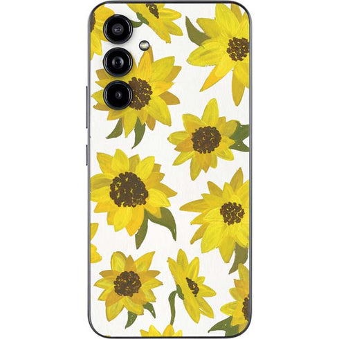 Cat Coq Sunflower Acrylic Galaxy A54 5G Skin