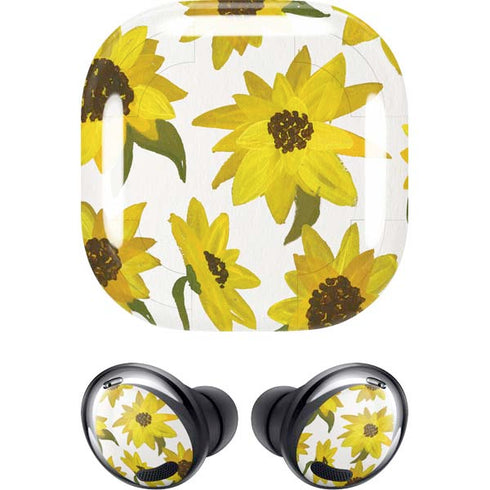 Cat Coq Sunflower Acrylic Galaxy Buds Pro Skin