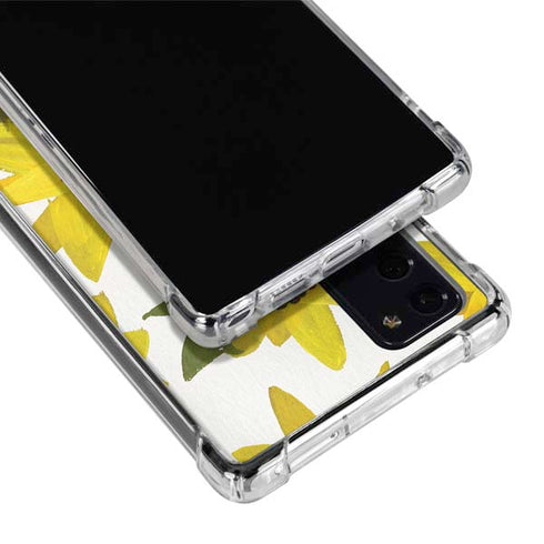 Cat Coq Sunflower Acrylic Galaxy Note20 5G Clear Case