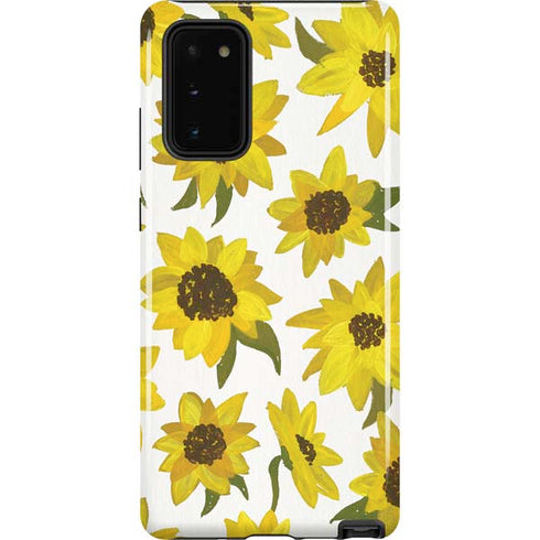 Cat Coq Sunflower Acrylic Galaxy Note20 5G Pro Case