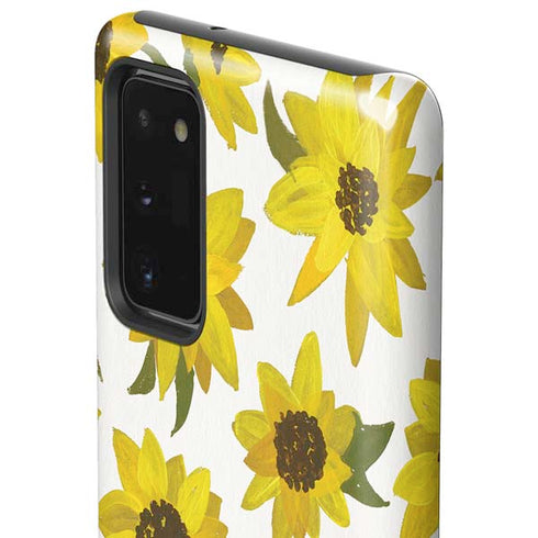 Cat Coq Sunflower Acrylic Galaxy Note20 5G Pro Case