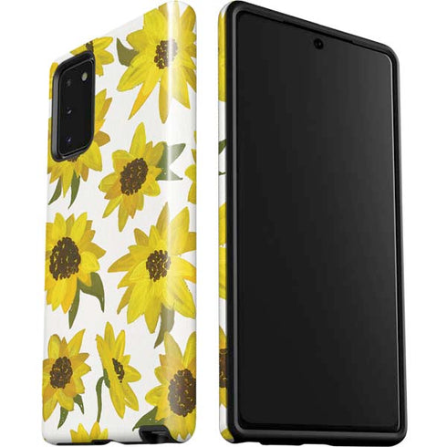 Cat Coq Sunflower Acrylic Galaxy Note20 5G Pro Case