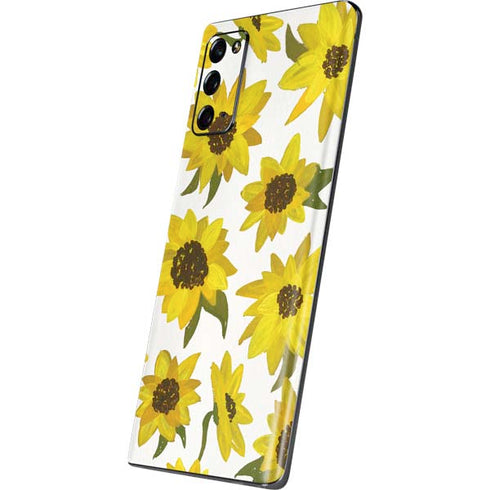 Cat Coq Sunflower Acrylic Galaxy Note20 5G Skin