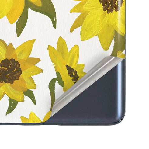 Cat Coq Sunflower Acrylic Galaxy S20 Fan Edition Skin