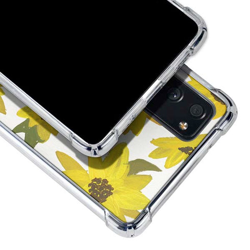 Cat Coq Sunflower Acrylic Galaxy S20 FE Clear Case
