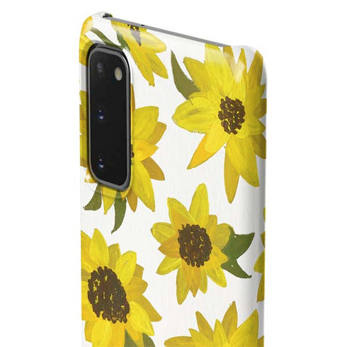 Cat Coq Sunflower Acrylic Galaxy S20 Lite Case