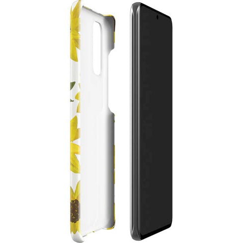 Cat Coq Sunflower Acrylic Galaxy S20 Lite Case