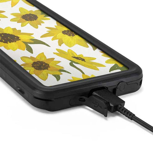 Cat Coq Sunflower Acrylic Galaxy S20 Plus Waterproof Case