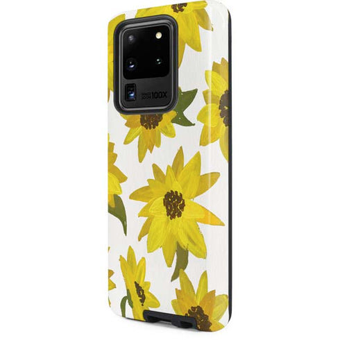 Cat Coq Sunflower Acrylic Galaxy S20 Ultra 5G Pro Case