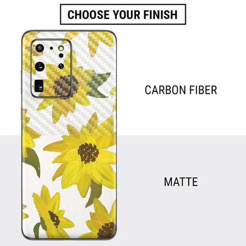Cat Coq Sunflower Acrylic Galaxy S20 Ultra 5G Skin