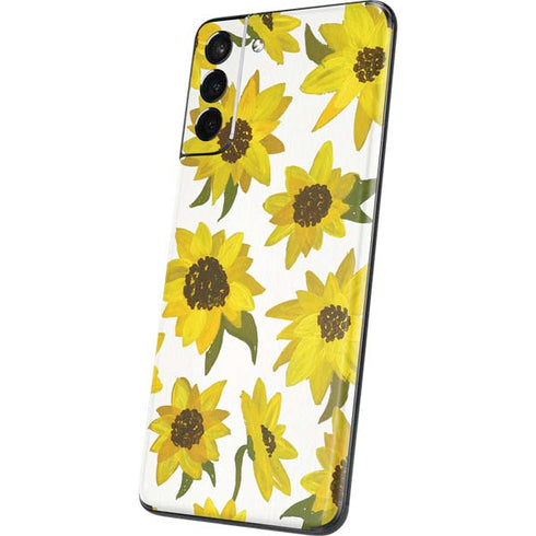 Cat Coq Sunflower Acrylic Galaxy S21 Plus 5G Skin