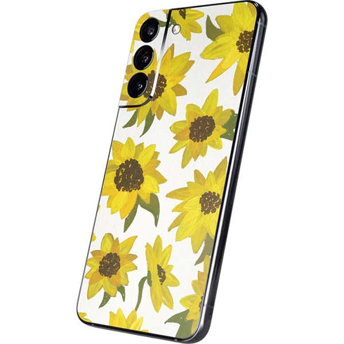 Cat Coq Sunflower Acrylic Galaxy S22 Plus Skin